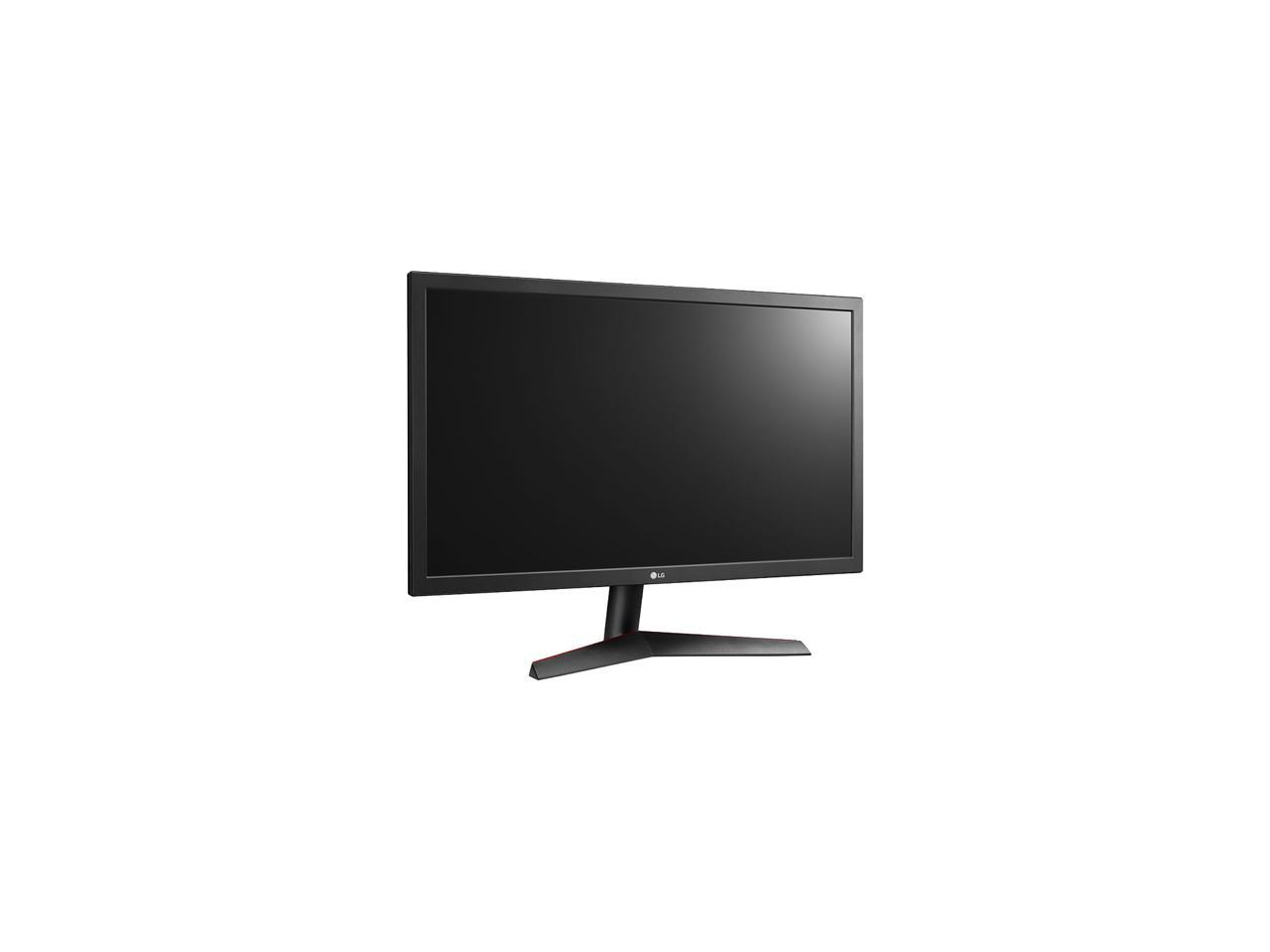 LG 24GL65B-B 24" Full HD 1920 x 1080 144Hz 1ms 2 x HDMI, DisplayPort Radeon FreeSync Technology Flicker Safe Anti-Glare Widescreen LED Backlit Gaming Monitor