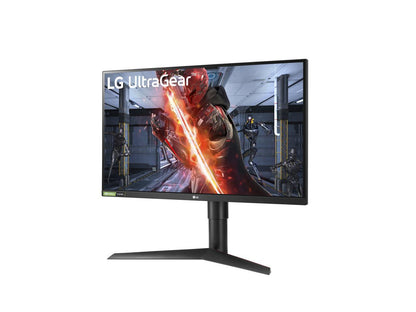 LG 27GN750-B 27'' Full HD 1920 x 1080 1ms (GTG) 240Hz 2xHDMI DisplayPort USB Hub AMD RADEON FreeSync G-Sync Compatible Flicker Safe Backlit LED Gaming Monitor