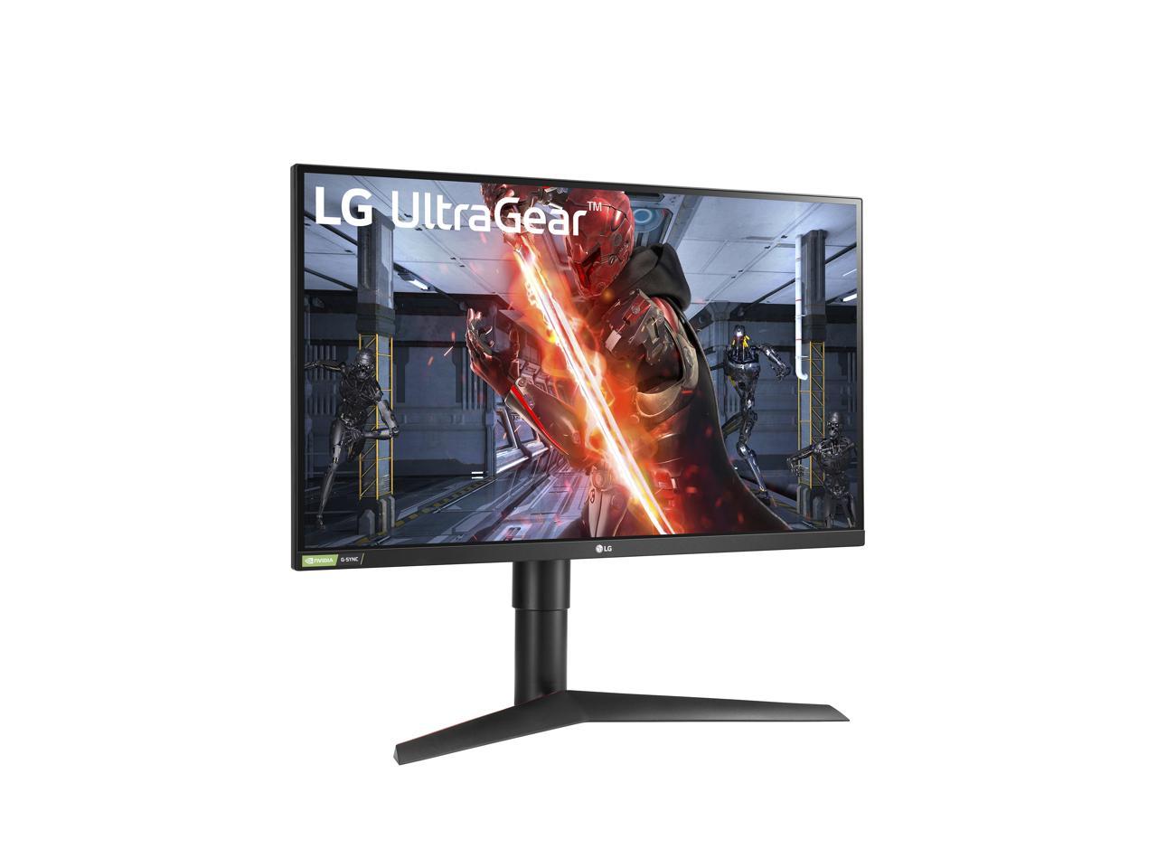 LG 27GN750-B 27'' Full HD 1920 x 1080 1ms (GTG) 240Hz 2xHDMI DisplayPort USB Hub AMD RADEON FreeSync G-Sync Compatible Flicker Safe Backlit LED Gaming Monitor