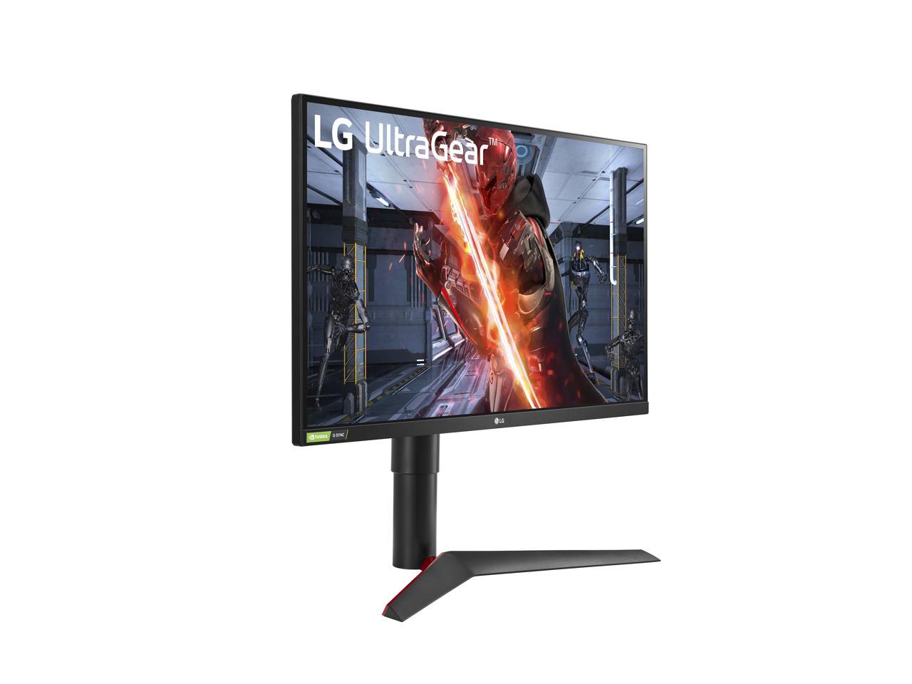 LG 27GN750-B 27'' Full HD 1920 x 1080 1ms (GTG) 240Hz 2xHDMI DisplayPort USB Hub AMD RADEON FreeSync G-Sync Compatible Flicker Safe Backlit LED Gaming Monitor