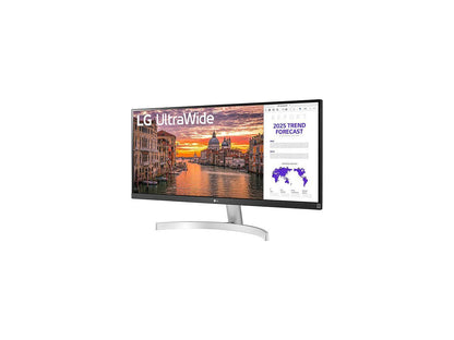 LG UltraWide 29WN600-W 29" WFHD 2560 x 1080 5 ms (GTG at Faster) 75 Hz HDMI, DisplayPort RADEON FreeSync Built-in Speakers Monitor