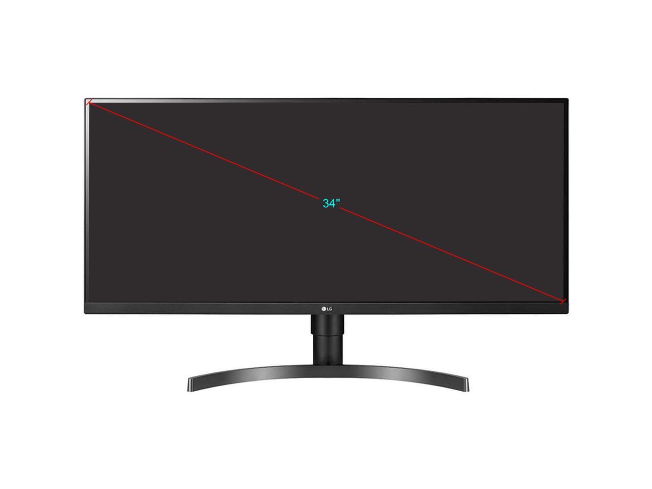 LG 34WN750-B.AUS 34" UltraWide QHD 3440 x 1440 (2K) 5 ms (GTG at Faster) 75 Hz 2 x HDMI, DisplayPort, USB AMD FreeSync Built-in Speakers IPS HDR 10 Monitor