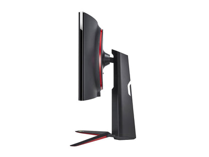 LG UltraGear 34GN85B-B 34" Nano IPS 1ms QHD Curved UltraGear Gaming Monitor with 160Hz Refresh Rate, VESA Display HDR400, AMD FreeSync Premium & G-SYNC Compatible
