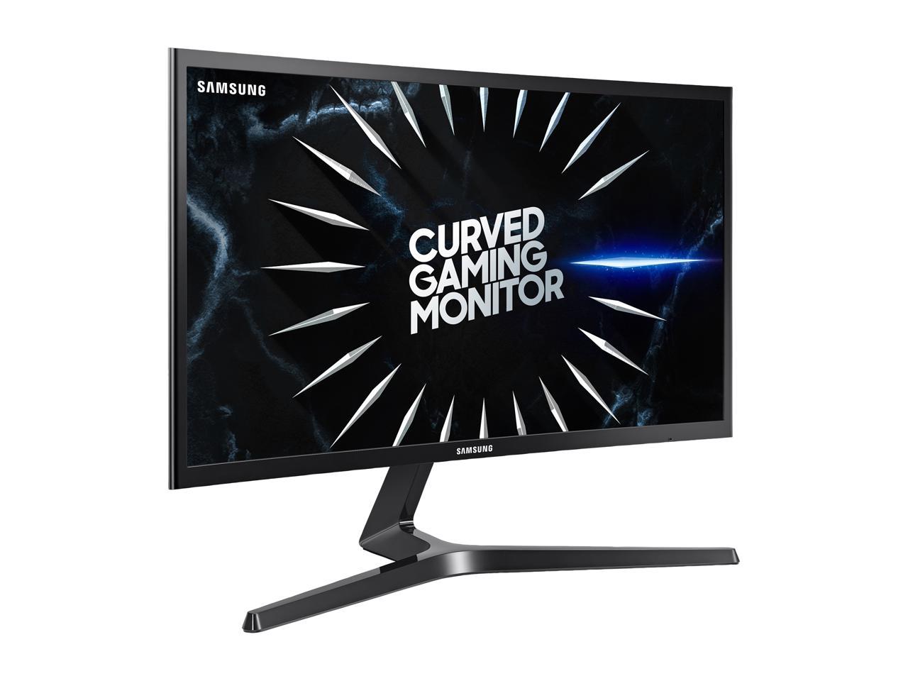 SAMSUNG CRG5 Series LC24RG50FZNXZA 24" Full HD 1920 x 1080 144 Hz HDMI, DisplayPort FreeSync (AMD Adaptive Sync) Curved Gaming Monitor