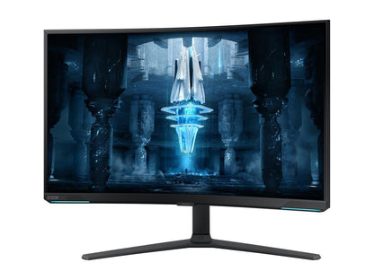 SAMSUNG 32" Max 240 Hz VA UHD Gaming Monitor FreeSync Premium Pro (AMD Adaptive Sync) 3840 x 2160 (4K) DCI-P3 95% HDMI, DisplayPort, USB, Audio Odyssey Neo G8 LS32BG852NNXGO