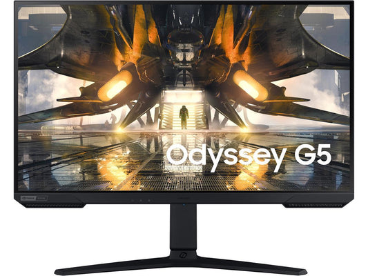 SAMSUNG 27" 165 Hz VA WQHD Gaming Monitor FreeSync Premium (AMD Adaptive Sync) 2560 x 1440 (2K) HDMI, DisplayPort, Audio Odyssey G55A LS27AG550ENXZA