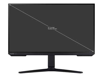 SAMSUNG 27" 165 Hz VA WQHD Gaming Monitor FreeSync Premium (AMD Adaptive Sync) 2560 x 1440 (2K) HDMI, DisplayPort, Audio Odyssey G55A LS27AG550ENXZA