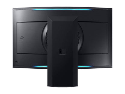 SAMSUNG Odyssey LS55BG970NNXGO 55" Ark 4K UHD 165Hz 1ms Quantum Mini-LED Curved Gaming Monitor w/Cockpit Mode, Sound Dome Technology, Multi View, HDR10