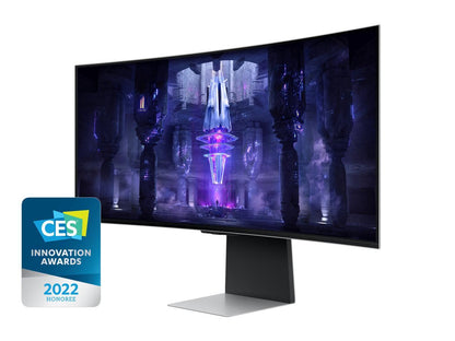 SAMSUNG Odyssey Neo G8 LS34BG850SNXZA 34" WQHD 3440 x 1440 (2K) QD-OLED 175 Hz 0.03ms(GTG) AMD FreeSync Premium Pro Built-in Speakers Curved Gaming Monitor