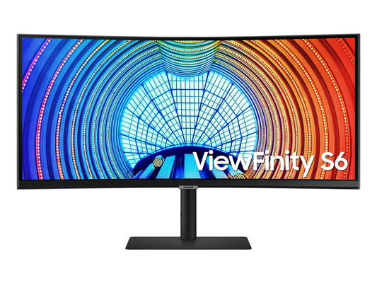 SAMSUNG LS34A650UBNXGO ViewFinity S65UA 34" Ultra-WQHD 100Hz AMD FreeSync HDR10 with USB-C Curved Monitor