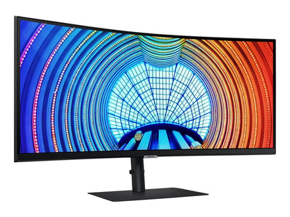 SAMSUNG LS34A650UBNXGO ViewFinity S65UA 34" Ultra-WQHD 100Hz AMD FreeSync HDR10 with USB-C Curved Monitor