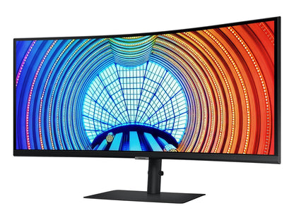SAMSUNG LS34A650UBNXGO ViewFinity S65UA 34" Ultra-WQHD 100Hz AMD FreeSync HDR10 with USB-C Curved Monitor
