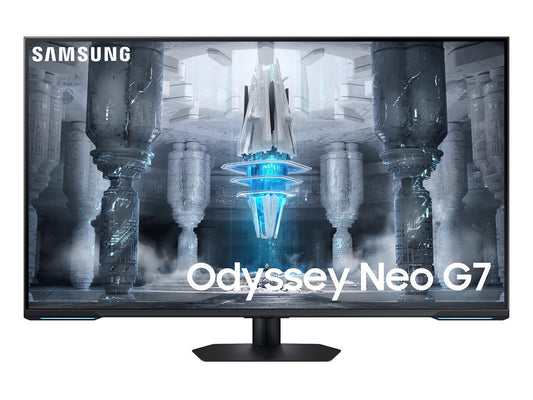 SAMSUNG LS43CG702NNXZA Odyssey Neo G7 43â€? 3840 x 2160 (4K) Mini-LED 144Hz 1ms, 400nit brightness, VESA DisplayHDR600 Smart Gaming Monitor