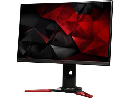 Acer Predator XB1 XB271HU bmiprz 27" WQHD 2560 x 1440 2K Resolution 144Hz (165Hz OverClock) HDMI DisplayPort NVIDIA G-Sync Built-in Speakers USB HUB LED Backlit IPS Gaming Monitor