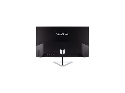 ViewSonic VX3276-4K-MHD 32" Ultra HD 3840 x 2160 4K Resolution 2xHDMI DisplayPort Mini-DisplayPort Built-in Speakers Flicker-Free Blue-Light Filter Frameless Anti-Glare LED Backlit Monitor