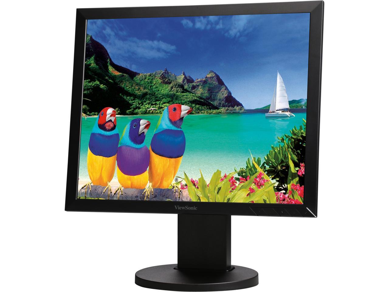 ViewSonic VG939SM 19" 1280 x 1024 14ms VGA DVI-D Built-in Speakers USB Hub Anti-Glare Backlit LED IPS Monitor