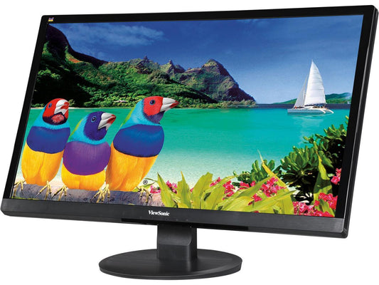 ViewSonic VA2855SMH 28" Full HD 1080P SuperClear Monitor, 3000:1, 300cd/m2, HDMI&VGA, Built-in Internal Speaker, VESA Mountable