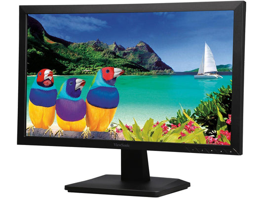 ViewSonic VA2252Sm 22" Full HD 1920 x 1080 VGA DVI-D DisplayPort Flicker-Free Blue Light Filter Anti-Glare Backlit LED LCD Monitor