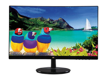 ViewSonic VA2259-smh 21.5" Full HD 1920 x 1080 7ms VGA, HDMI Built-in Speakers Edge-to-Edge Frameless Panel Tilt Flicker-Free IPS LED Backlit Monitor