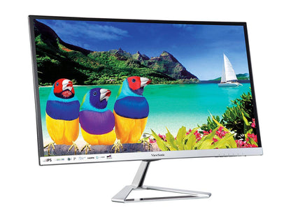 ViewSonic VX2776-smhd 27" Full HD 1920 x 1080 7ms (GTG W/OD) HDMI VGA DisplayPort Built-in Speakers Anti-Glare Backlit LED IPS Monitor