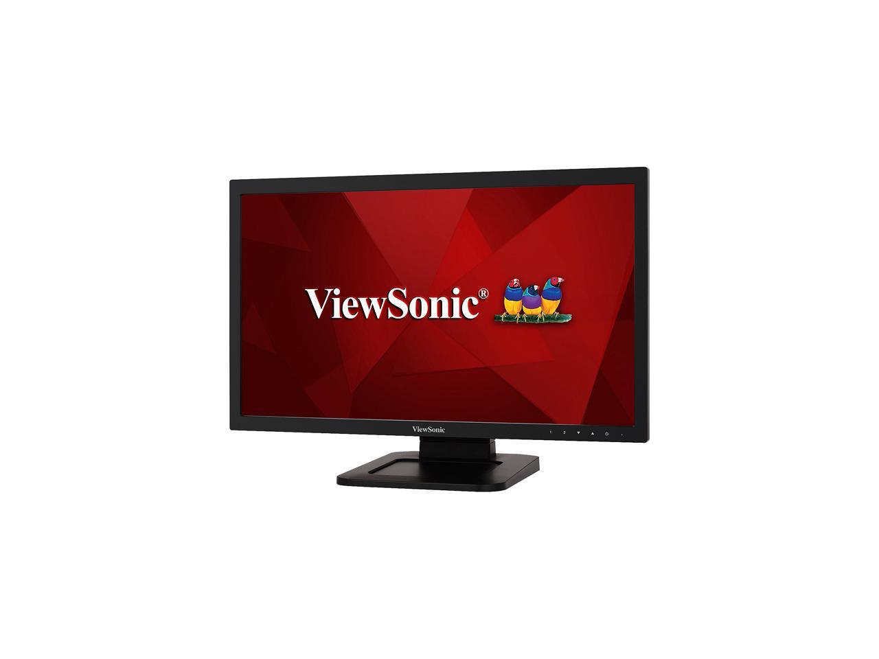 ViewSonic TD2210 22" TN Touch Monitor, 1920 x 1080, 20M:1 Contract Ratio, 350cd/m2, VESA Compatible 100 x 100 mm, 170/160 Viewing Angles, DisplayPort, HDMI&VGA, Build-in Speaker