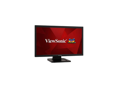 ViewSonic TD2210 22" TN Touch Monitor, 1920 x 1080, 20M:1 Contract Ratio, 350cd/m2, VESA Compatible 100 x 100 mm, 170/160 Viewing Angles, DisplayPort, HDMI&VGA, Build-in Speaker