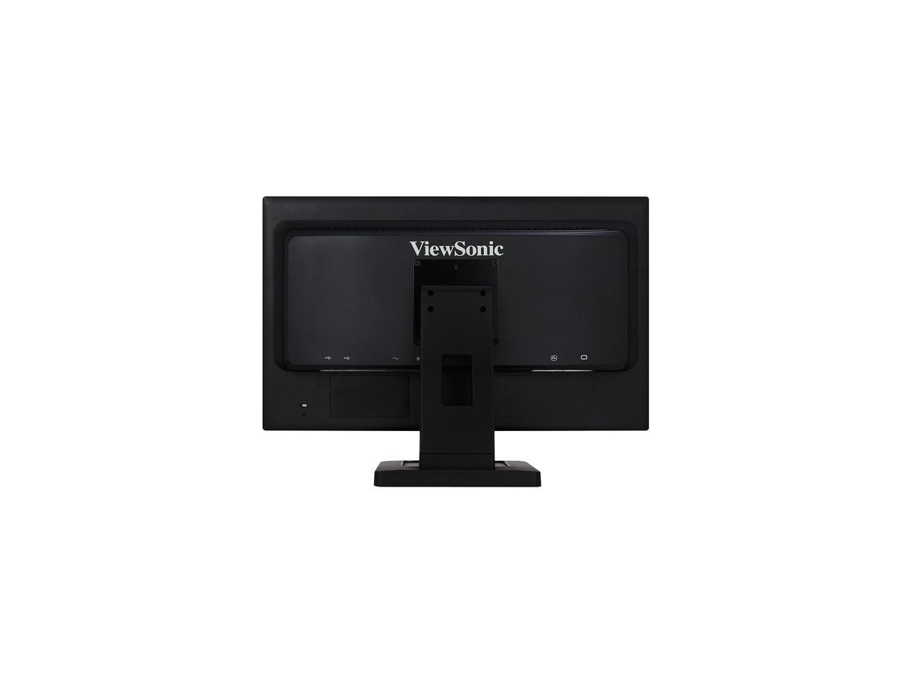 ViewSonic TD2210 22" TN Touch Monitor, 1920 x 1080, 20M:1 Contract Ratio, 350cd/m2, VESA Compatible 100 x 100 mm, 170/160 Viewing Angles, DisplayPort, HDMI&VGA, Build-in Speaker