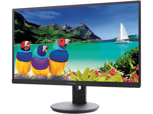 ViewSonic VG2753 27" Full HD 1920 x 1080 7ms (GTG W/OD) VGA Mini-DisplayPort HDMI DisplayPort Built-in Speakers USB 3.0 Hub Anti-Glare Backlit LED IPS Monitor