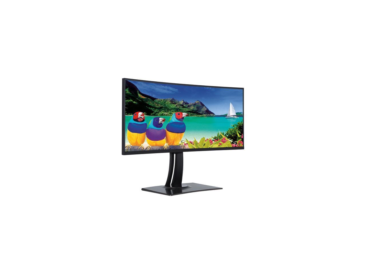 ViewSonic VP3881 38" WQHD+ 3840 x 1600 7ms (GTG W/OD) DisplayPort, 2x HDMI, USB Type-C Built-in Speakers USB 3.0 Hub Anti-Glare LED Backlit Curved IPS Monitor