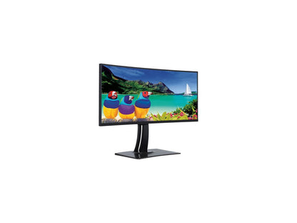 ViewSonic VP3881 38" WQHD+ 3840 x 1600 7ms (GTG W/OD) DisplayPort, 2x HDMI, USB Type-C Built-in Speakers USB 3.0 Hub Anti-Glare LED Backlit Curved IPS Monitor
