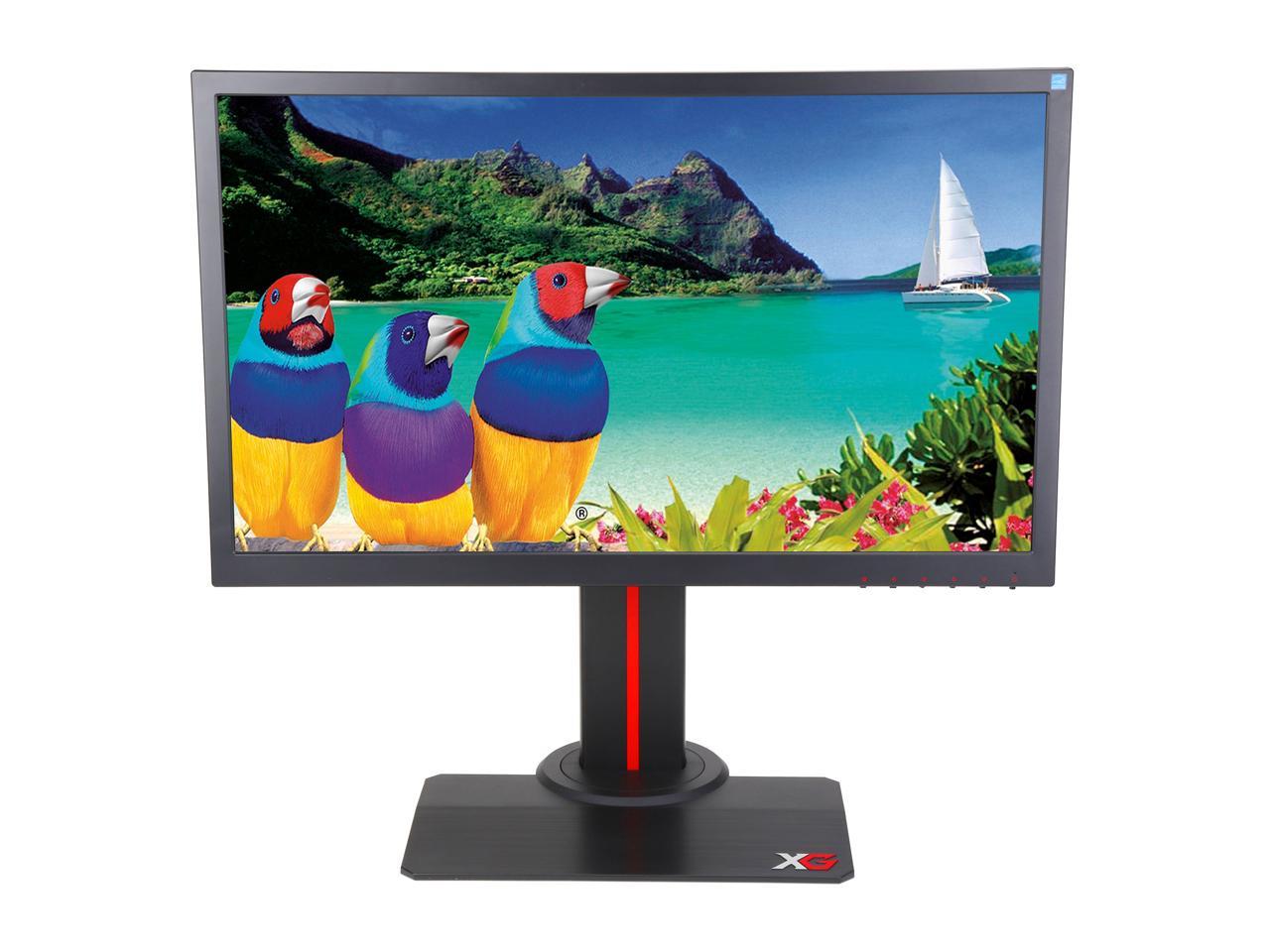 ViewSonic XG2402 24" 1920 x 1080 Full HD 144Hz 1ms 2x HDMI DisplayPort AMD FreeSync Built-in Speakers Anti-Glare LED Backlit Gaming Monitor