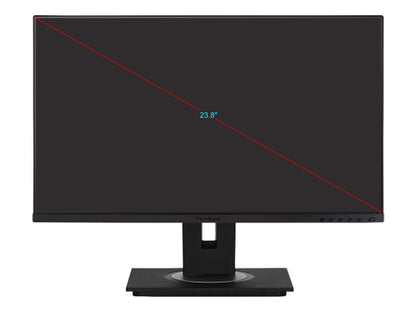 ViewSonic VG2456 24" (Actual size 23.8") Full HD 1920 x 1080 5ms 75Hz USB Type-C HDMI DisplayPort (In/Out) USB 3.2 Hub Built-in Speakers Anti-Glare LED Backlit IPS Monitor