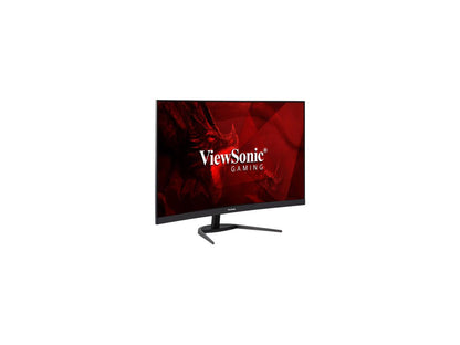 ViewSonic VX3268-PC-MHD 32" 1080p Curved 165Hz 1ms Gaming Monitor with FreeSync Premium Eye Care HDMI and Display Port
