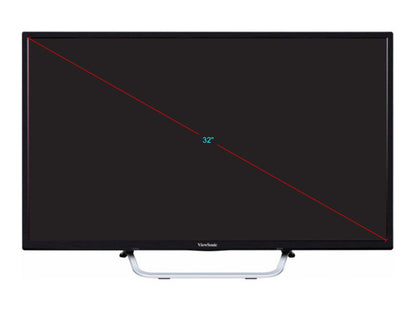 ViewSonic CDE3205 32" 1080P Commercial LED Display with USB Media Player, 16/7 Operation Rating RS232, HDMI, DVI, VGA