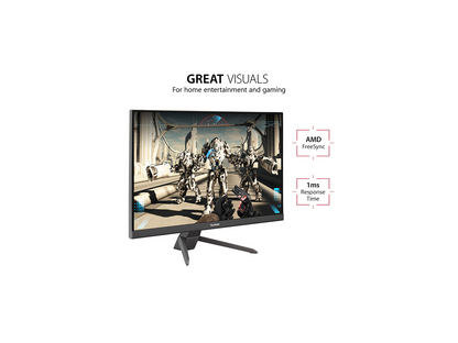 ViewSonic VX2767-MHD 27 Inch 1080p Gaming Monitor with 75Hz, 1ms, Ultra-Thin Bezels, FreeSync, Eye Care, HDMI, VGA, and DP