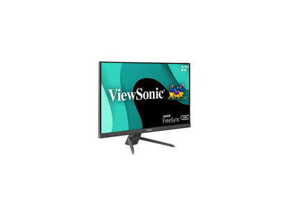 ViewSonic VX2267-MHD 22 Inch 1080p Gaming Monitor with 75Hz, 1ms, Ultra-Thin Bezels, FreeSync, Eye Care, HDMI, VGA, and DP