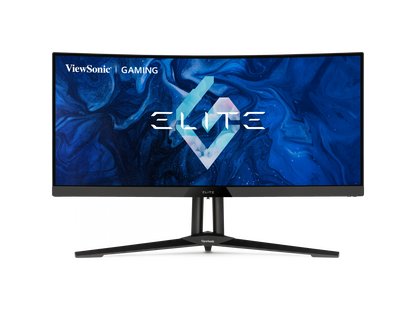 ViewSonic ELITE XG340C-2K 34 Inch 1440p Ultra-Wide QHD Curved Gaming Monitor with 1ms, 180Hz, AMD FreeSync Premium Pro, HDR 400, HDMI 2.1, DisplayPort, and USB C for Esports