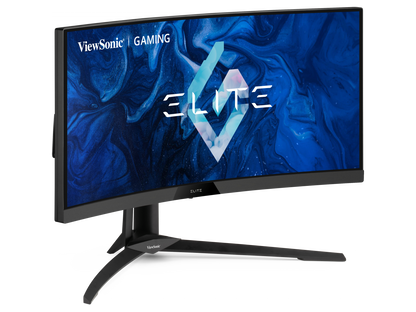 ViewSonic ELITE XG340C-2K 34 Inch 1440p Ultra-Wide QHD Curved Gaming Monitor with 1ms, 180Hz, AMD FreeSync Premium Pro, HDR 400, HDMI 2.1, DisplayPort, and USB C for Esports