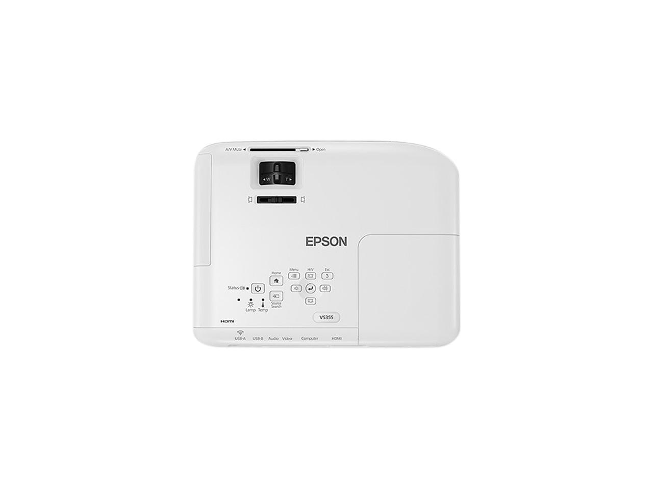 Epson VS335 WXGA 3LCD Portable Projector 3300 lumens, V11H840220