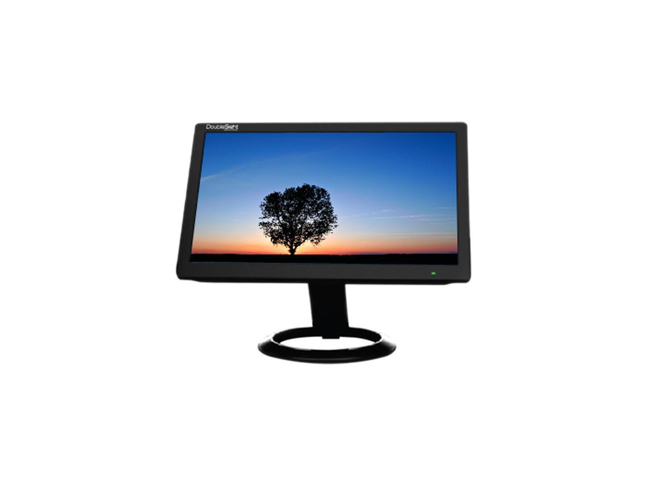 DoubleSight DS-10UT Black 10" USB Touch-Screen Monitor 200 cd/m2 500:1