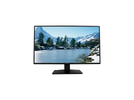 V7 L27ADS-2N 27" Full HD 1920 x 1080 6ms VGA DVI HDMI Built-in Speakers Ultra Thin Bezel Backlit LED Matte Screen Monitor