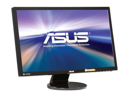 ASUS VE248Q 24" 1920 x 1080 2ms (GTG) VGA HDMI DisplayPort Asus Eye Care with Ultra Low-Blue Light & Flicker-Free Built-in Speakers LCD Monitor