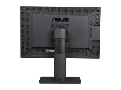 ASUS ProArt PA248Q Black 24" (Actual size 24.1") 6ms (GTG) 16:10, 1920 x 1200, IPS, 100% sRGB, Color Accuracy Delta E< 5, Flicker Free, HDMI, D-Sub, DisplayPort, DVI-D LCD Monitor