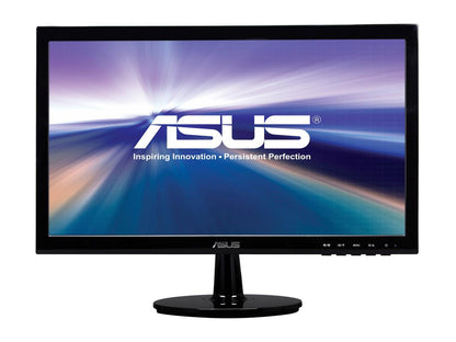 ASUS VS207T-P 20" (Actual size 19.5") HD+ 1600 x 900 5ms DVI-D VGA HDCP Support Built-in Speakers SPLENDID Video Preset Modes Widescreen Backlit LED Monitor