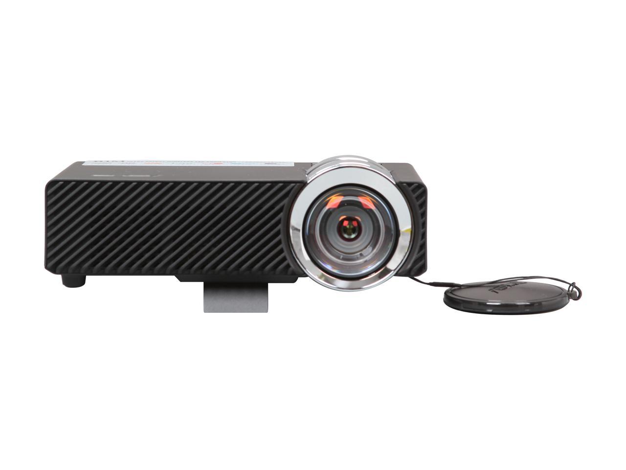 ASUS B1M 1280x800 WXGA 700 ANSI Lumens, HDMI & USB Inputs, Built-In SD Card Reader, Auto Keystone Correction, WiFi Dongle option, Ultra-bright & light weight, Short Throw LED Portable Projector