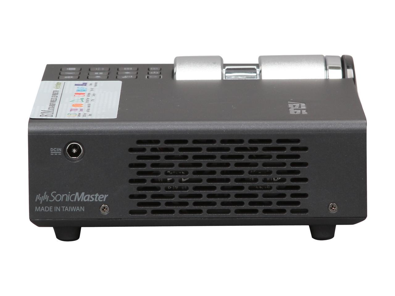 ASUS B1M 1280x800 WXGA 700 ANSI Lumens, HDMI & USB Inputs, Built-In SD Card Reader, Auto Keystone Correction, WiFi Dongle option, Ultra-bright & light weight, Short Throw LED Portable Projector