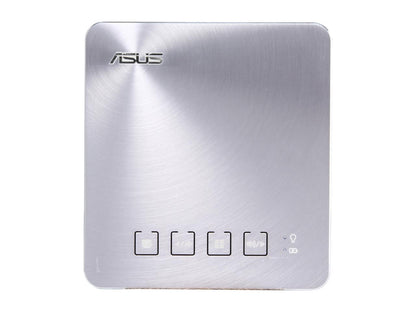 Asus S1 Silver Portable LED Projector, 854 x 480, 1000:1, 200 ANSI Lumens, HDMI&MHL&USB, Built-in Speaker