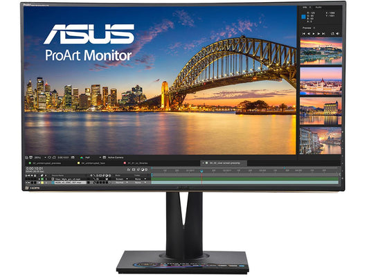 ASUS ProArt PA329Q 32" UHD 3840 x 2160 (4K) 5ms (GTG) 60 Hz 4 x HDMI, DisplayPort, Mini Mini DisplayPort, Card Reader Built-in Speakers IPS Professional Monitor, Quantum Dot, 99.5% Adobe RGB, Hardware Calibration, Color Accuracy Delta E< 2