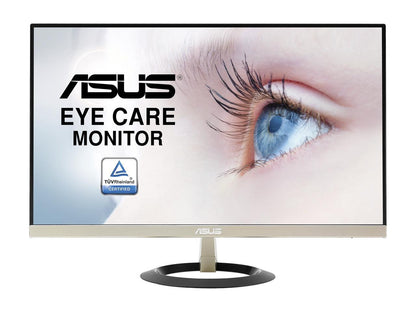 ASUS VZ229H 22" (Actual size 21.5") Full HD 1920 x 1080 5ms (GTG) VGA HDMI Built-in Speakers Frameless Ultra-Slim Design Asus Eye Care with Ultra Low-Blue Light & Flicker-Free Monitor