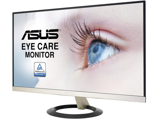 ASUS VZ229H 22" (Actual size 21.5") Full HD 1920 x 1080 5ms (GTG) VGA HDMI Built-in Speakers Frameless Ultra-Slim Design Asus Eye Care with Ultra Low-Blue Light & Flicker-Free Monitor